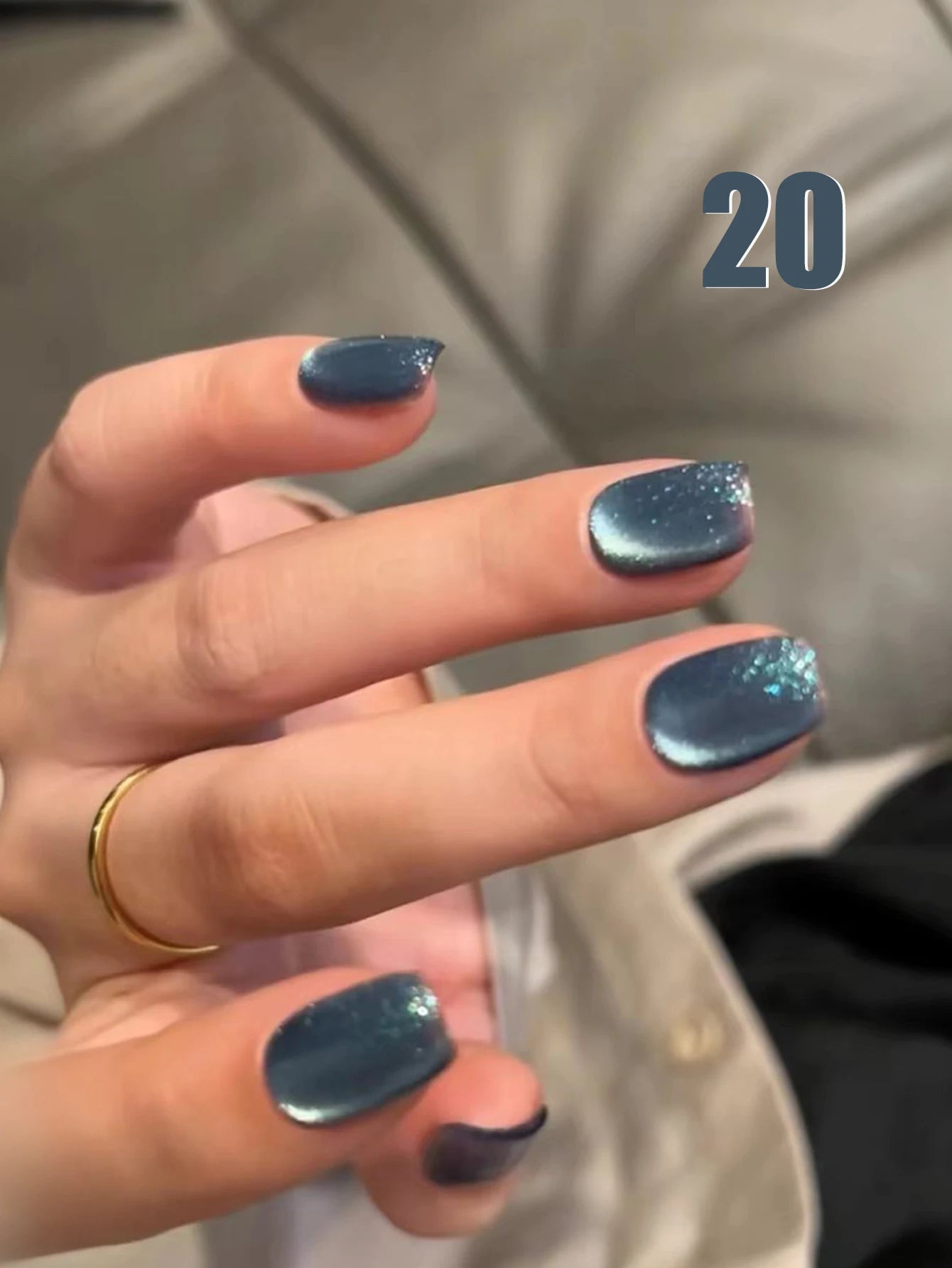 MIANEL 12ML Emperor Green Cat Eye Gel Nail Polish Whitenning Nails Green Nails Suitable For Nail Salons Nail Supplies  1-21pcs