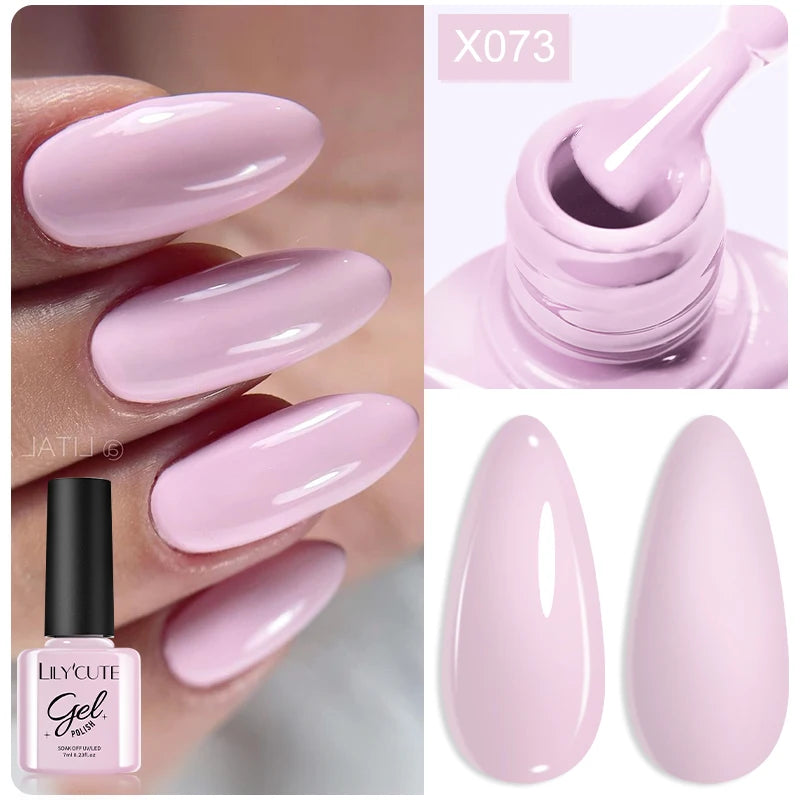 LILYCUTE 5ml Super Bright Metallic Painting Liner Gel Nail Polish UV LED Painting Gel Nail Art Drawing Stripe Pull Line UV Gel