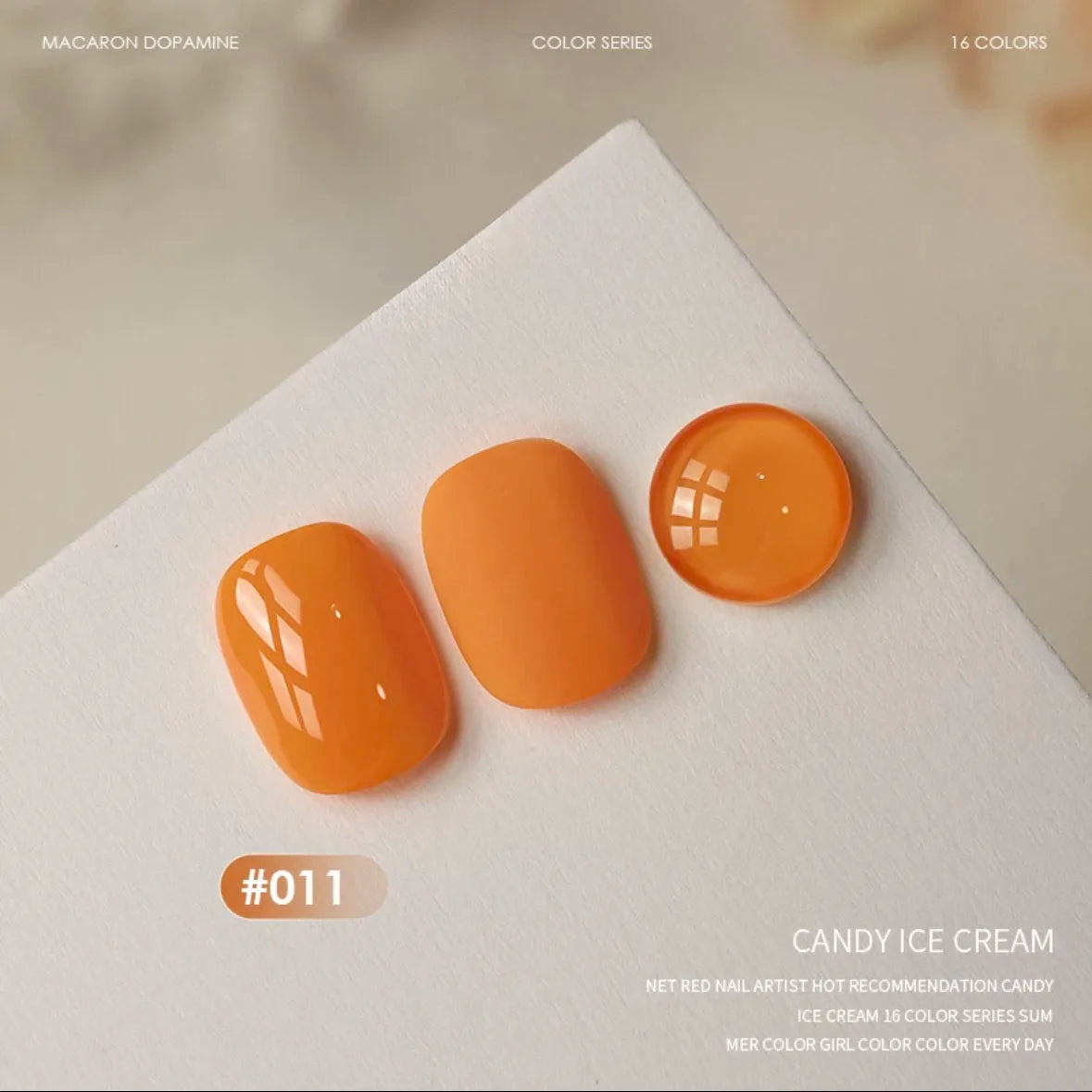 MIANEL 12ML 1-6PCS 2026 New Release Jelly Dopamine Candy Gel Nail Polish - Multi-Color Nude Sheer Finish Bestseller