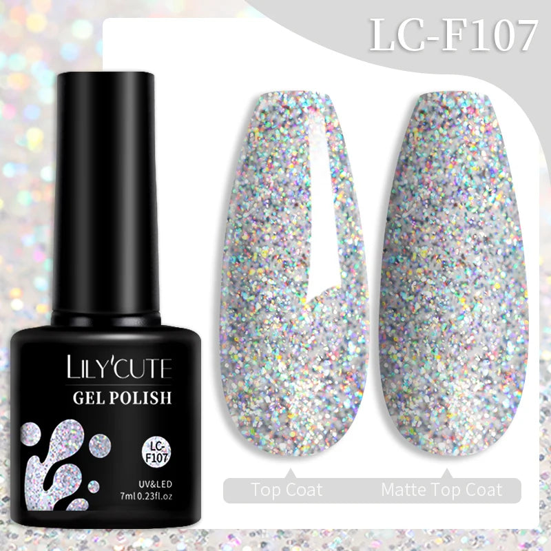 LILYCUTE 15ML Quick Extension Gel Nail Polish Milky White Clear Pink Color French Manicure Finger Prolong Nail Hard Gel Varnish