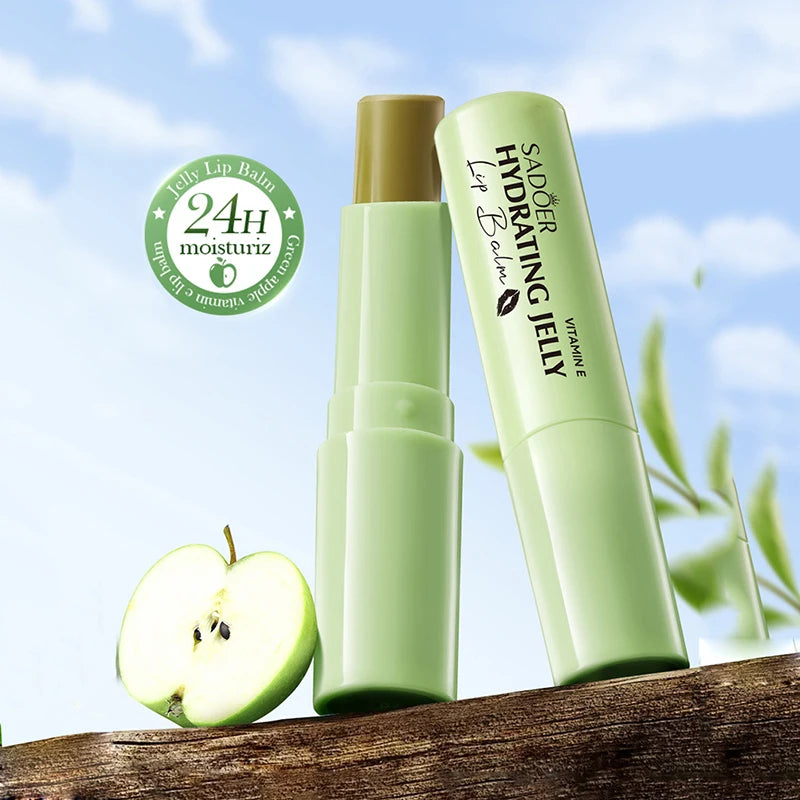 SADOER Fresh Fruit Lip Balm Moisturizing Anti Cracking Repair Nourishing Hydrating Lipstick Beauty Skin Care