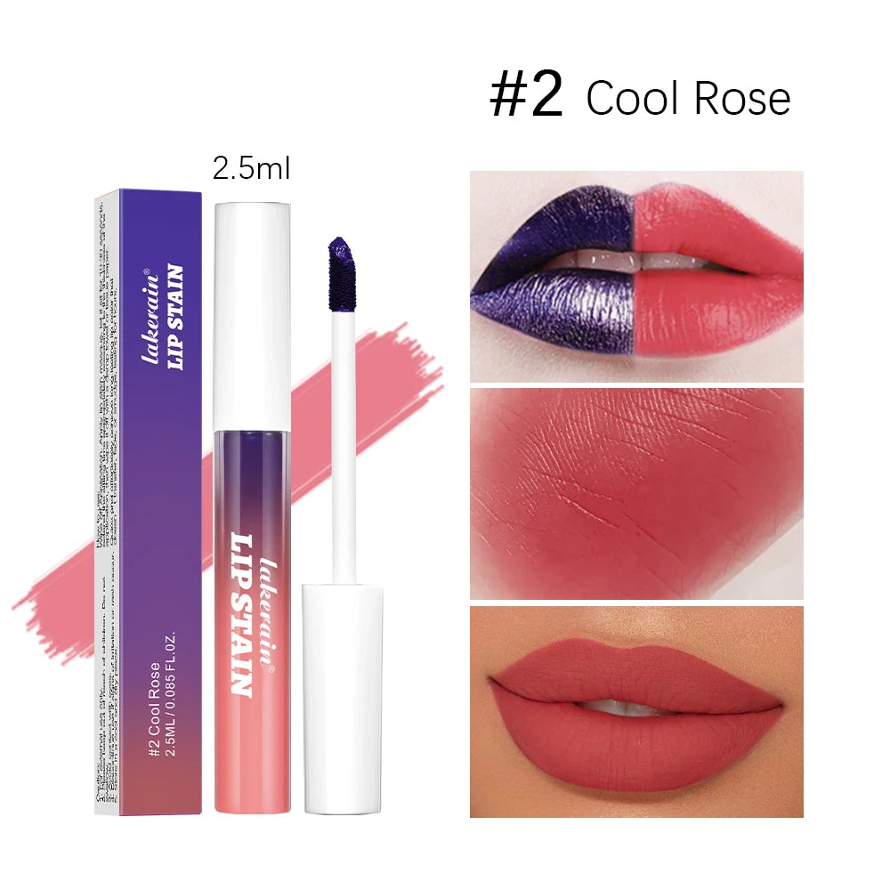 Korean Peel-Off Matte Lip Stain - Long Lasting Waterproof Tint