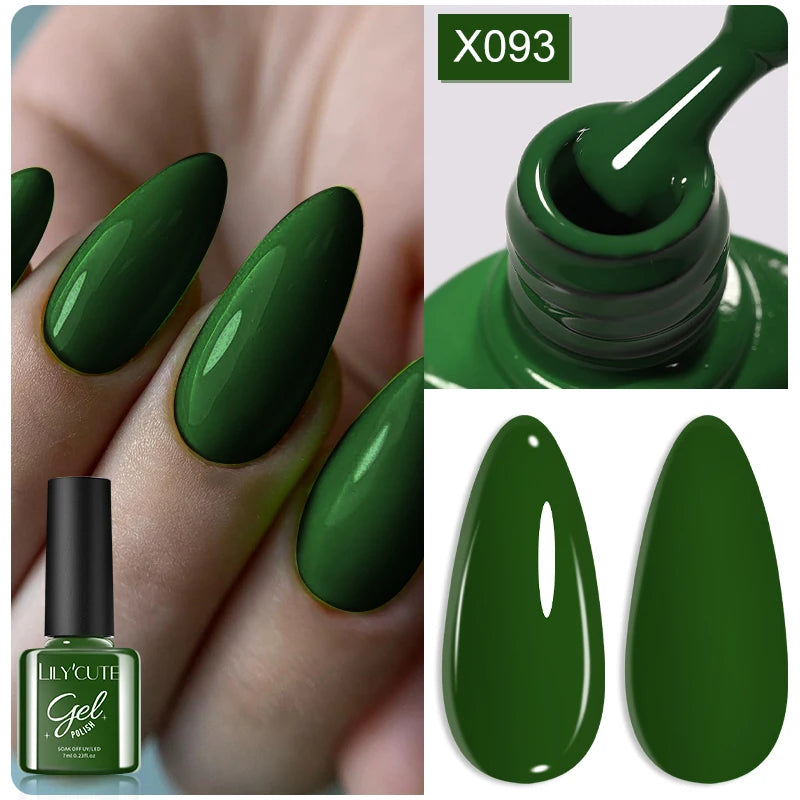 LILYCUTE 5ml Super Bright Metallic Painting Liner Gel Nail Polish UV LED Painting Gel Nail Art Drawing Stripe Pull Line UV Gel