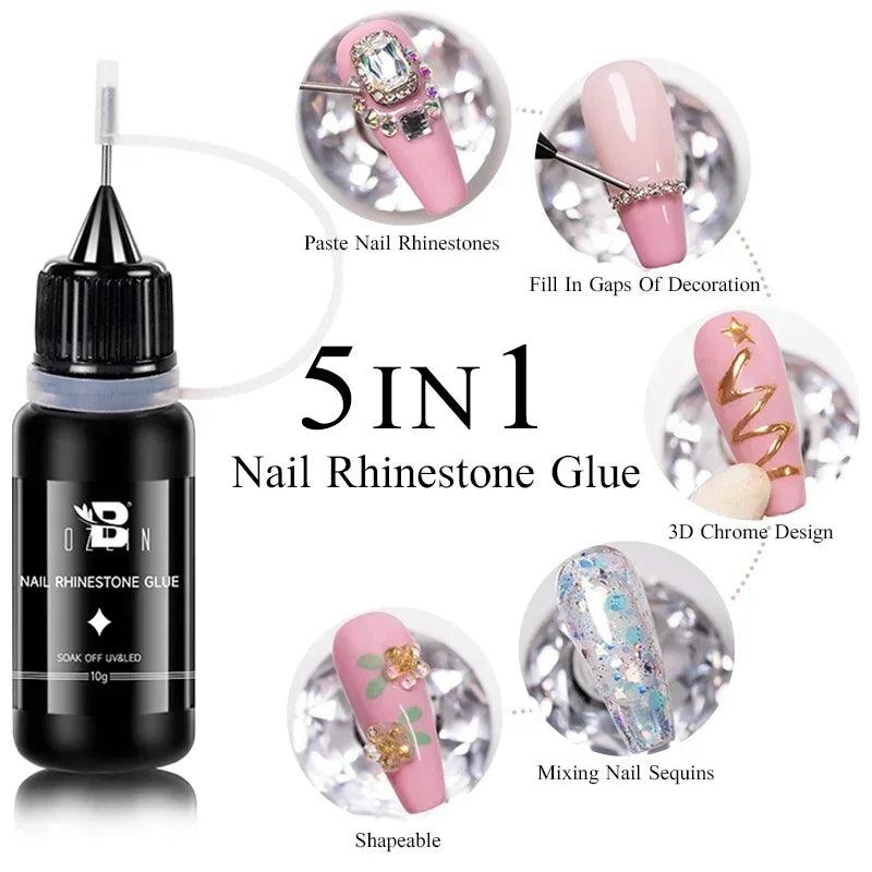 AWStorG 15ML Magic Remover  Fast Nail Gel Polish Clean UV Soak Off Semi Permanent Varnish Nail Art Removal Tools Manicur
