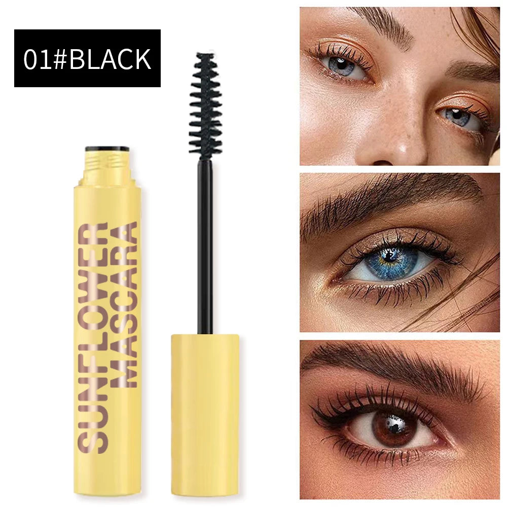 Christmas & Halloween 4D Curling Bubble Volume Mascara – Waterproof, Long-Lasting, Smudge-Proof, Easy to Apply,Unisex Eye Makeup