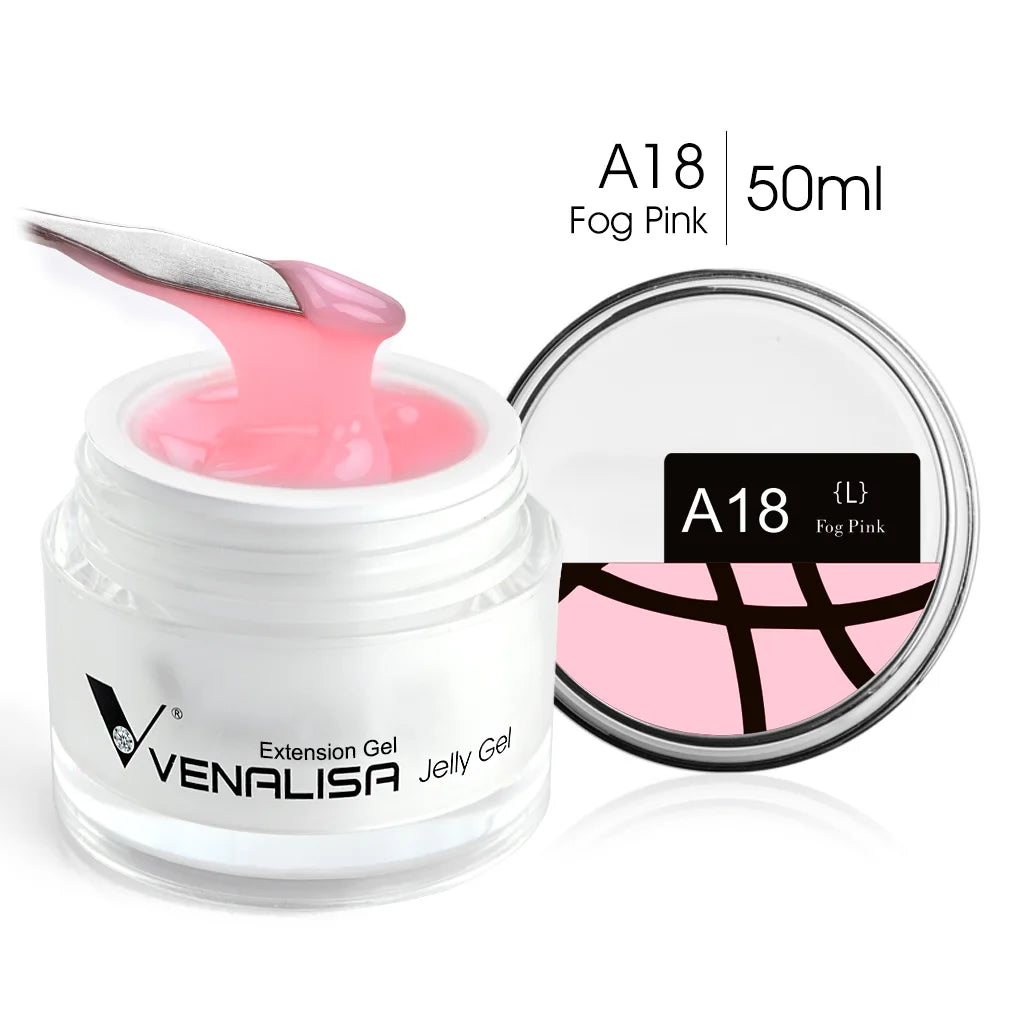 50ml VENALISA Builder UV Contruction Gel Jelly Gel Nude Skin Collection Nail Form Keep Nail C Arc Soak Off UV LED Camouflage Gel