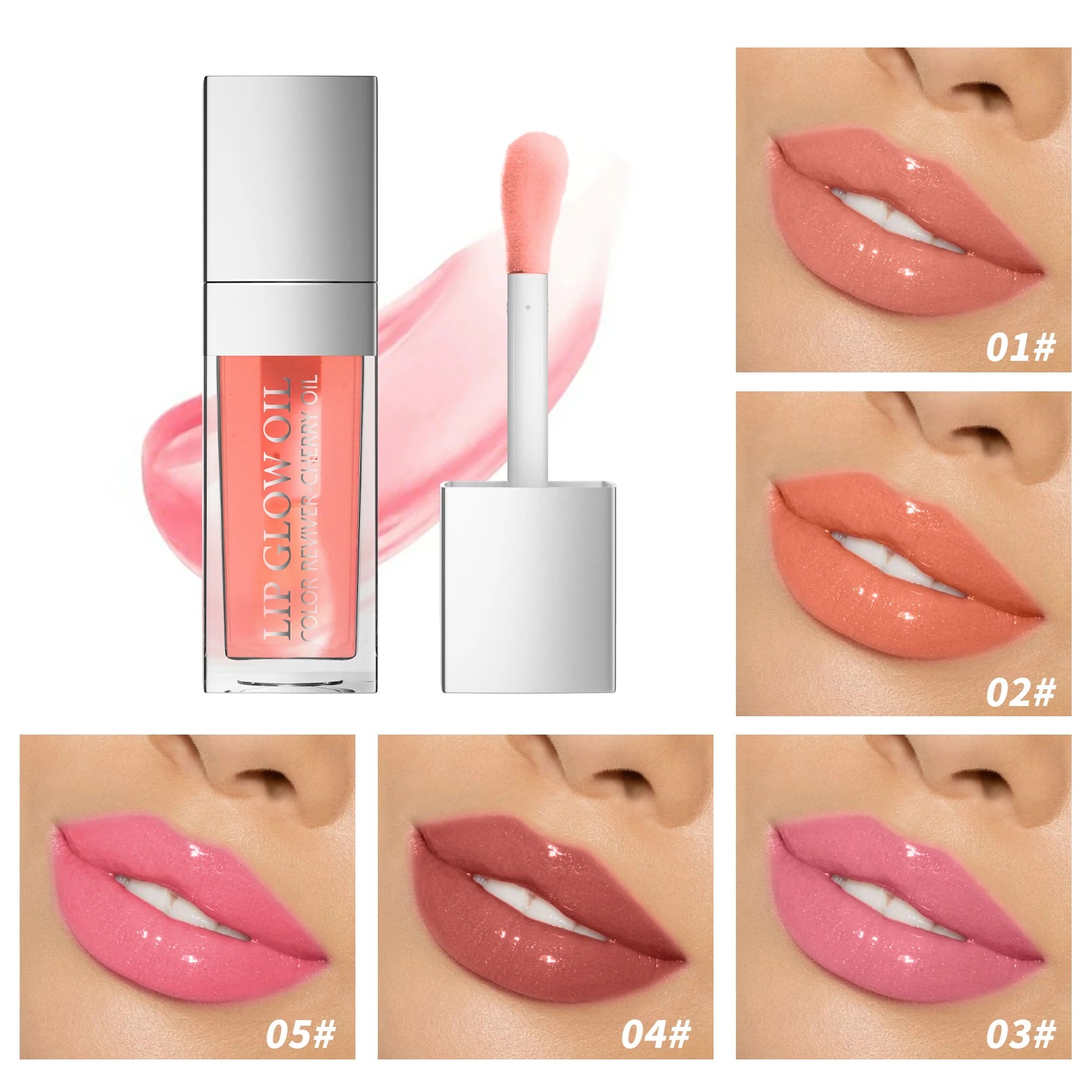 Crystal Jelly Moisturizing Plumping Lip Glow Oil - 8ml