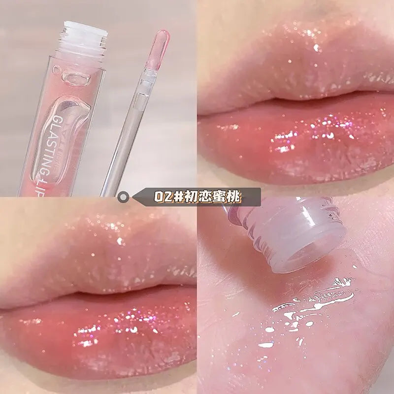 Uuny Transparent Moisturizing Lip Oil - Water Gloss Finish