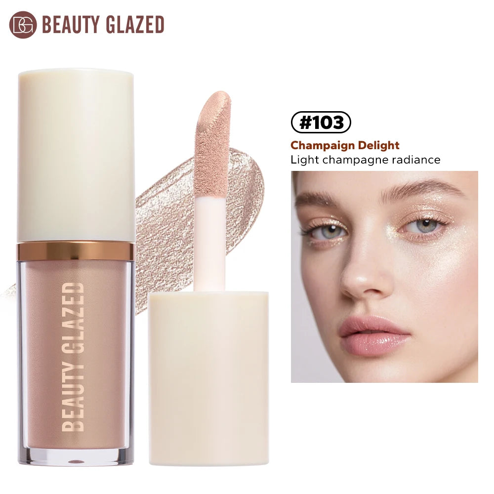 6 Color Face Liquid Highlighter Bronzer Contouring Highlight Fluid Makeup Face Shimmer Shine High Lighter Iluminador Maquillaje