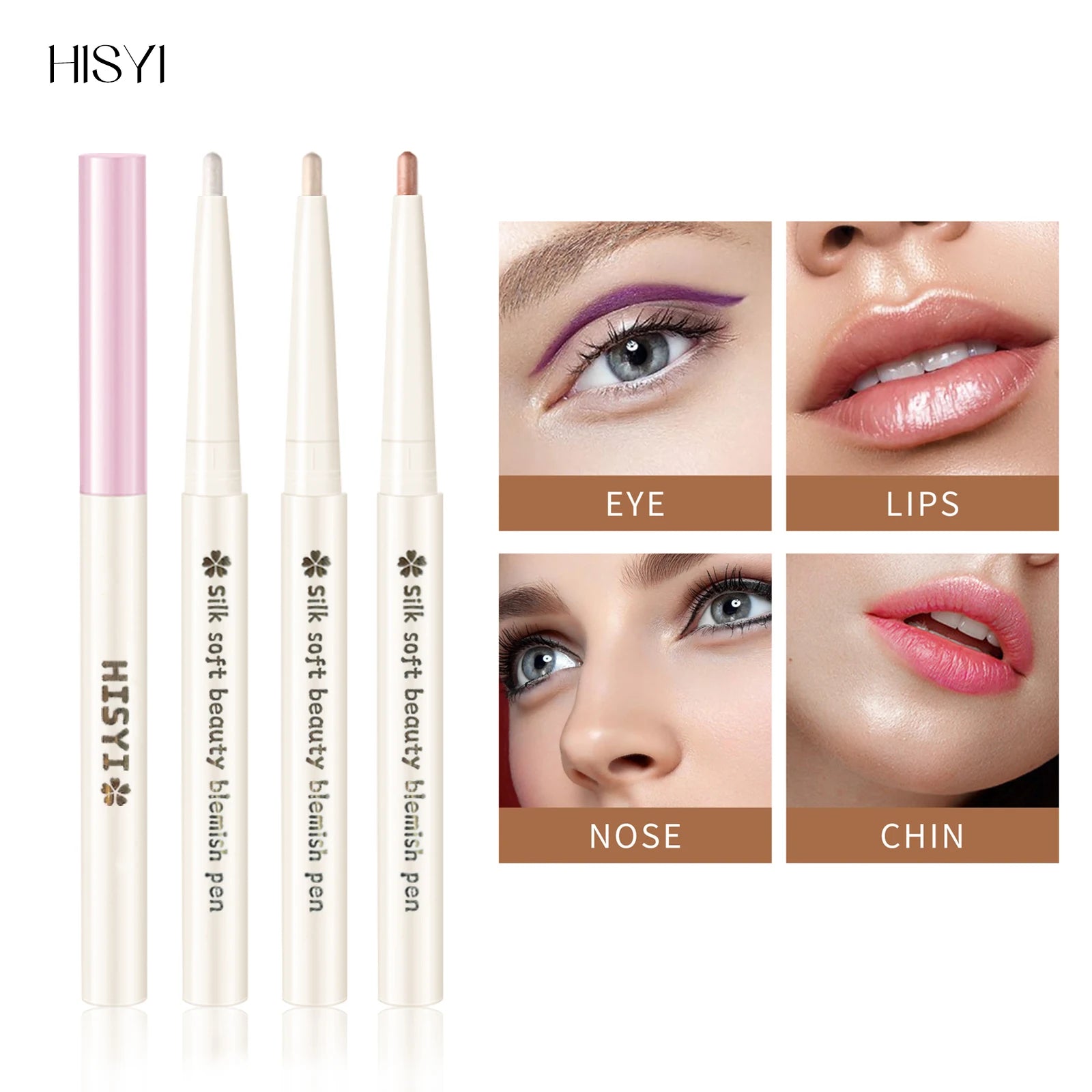 Hisyi 2-in-1 Lying Silkworm Eyeliner & Highlighter Pen