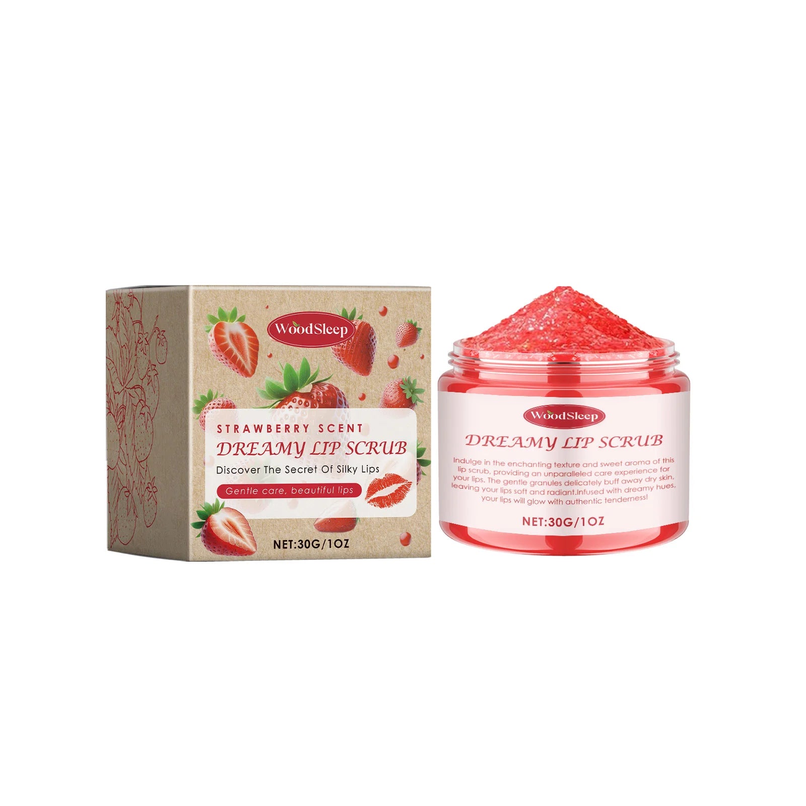 Gentle Lip Exfoliator Scrub Moisturizing Repair Chapped Lips Brighten Lip Color Non Greasy All Seasons Travel Lip Treatment