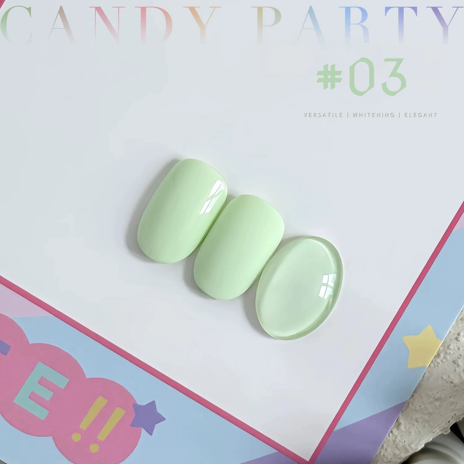 MIANEL 12ML 1-6PCS 2026 New Release Jelly Dopamine Candy Gel Nail Polish - Multi-Color Nude Sheer Finish Bestseller