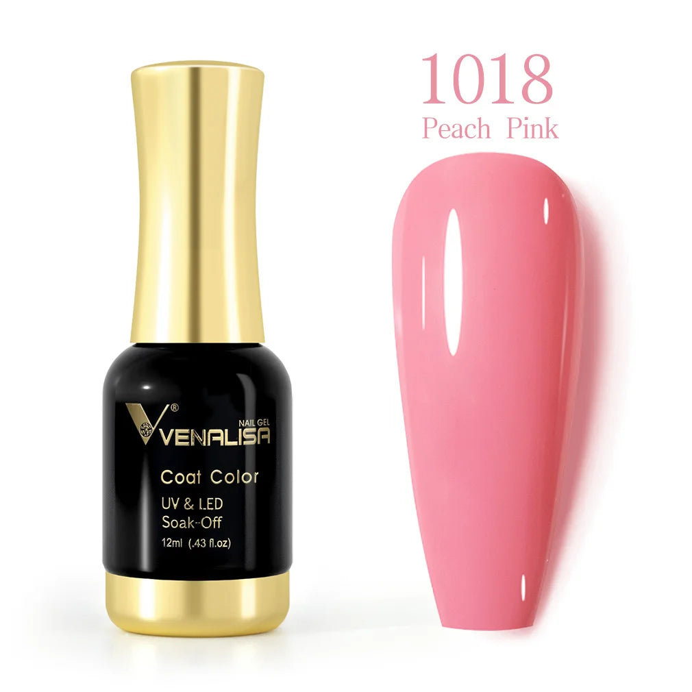 Venalisa 12ml Platinum Gel Nail Polish Super Shiny Effect Nail Gel Perfect Soak off UV&LED Nail Color Foil Chrome Gel Polish