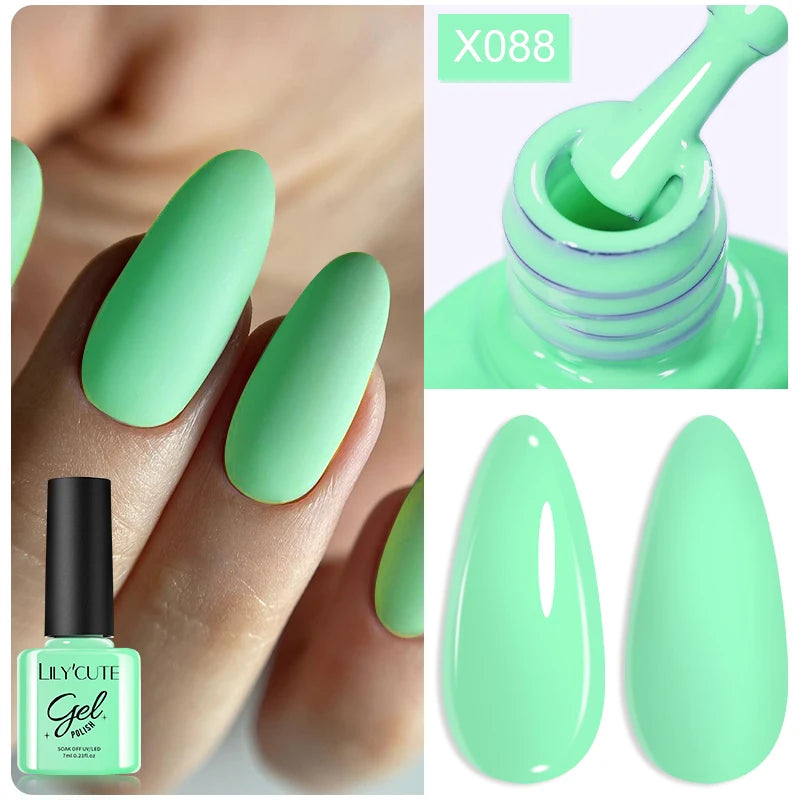 LILYCUTE 5ml Super Bright Metallic Painting Liner Gel Nail Polish UV LED Painting Gel Nail Art Drawing Stripe Pull Line UV Gel