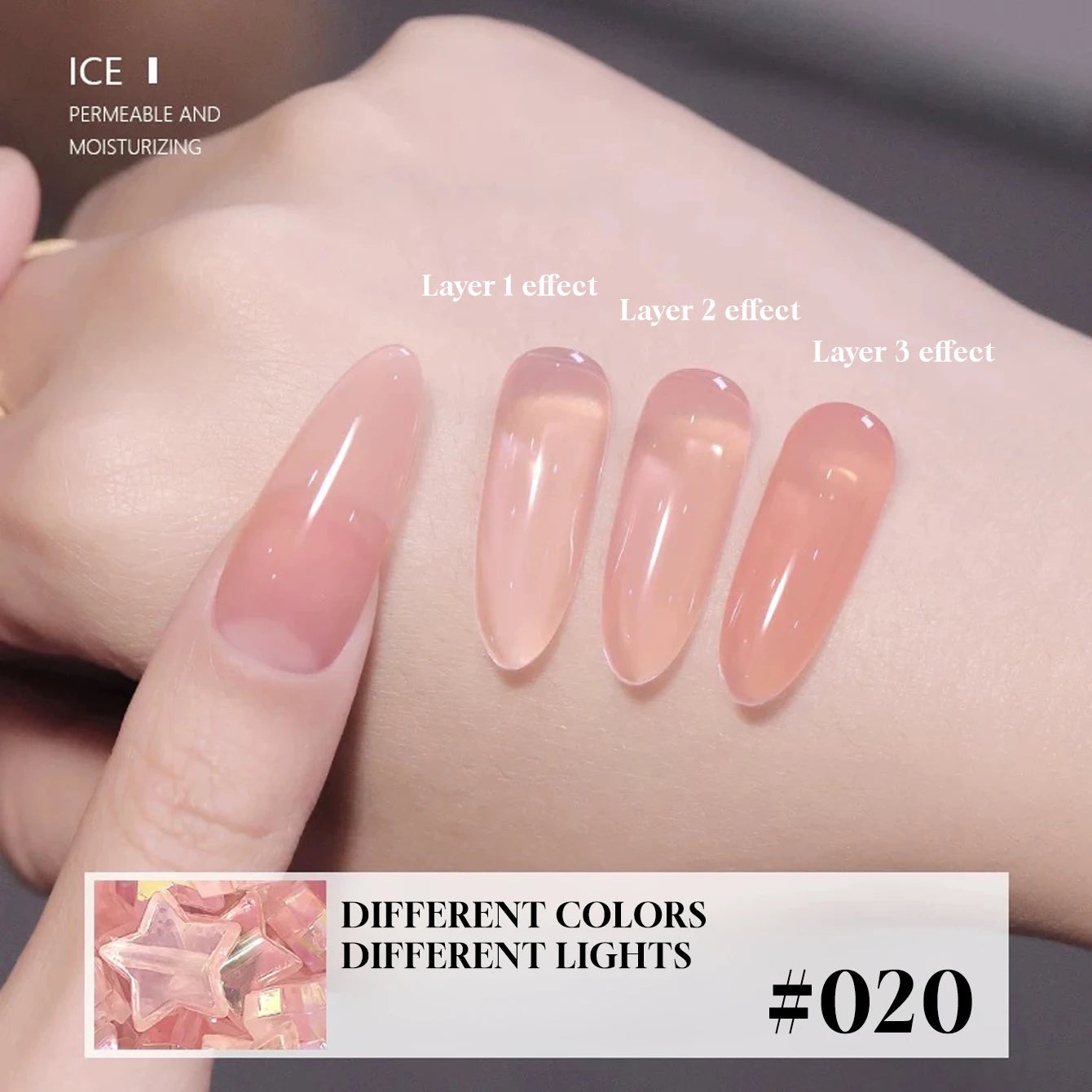 MIANEL  12ML Japanese Style Fairy Gel Nail Polish White Pink Nude Color Ice Clear Nail Polish Pink Nails Summer Nails 1-24pcs