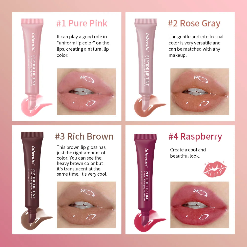 Lip Gloss Long-lasting Moisturizing Lipstick Transparent Color Lip Glaze Cosmetics Suitable For Phone Case 4 Colors For Phone C