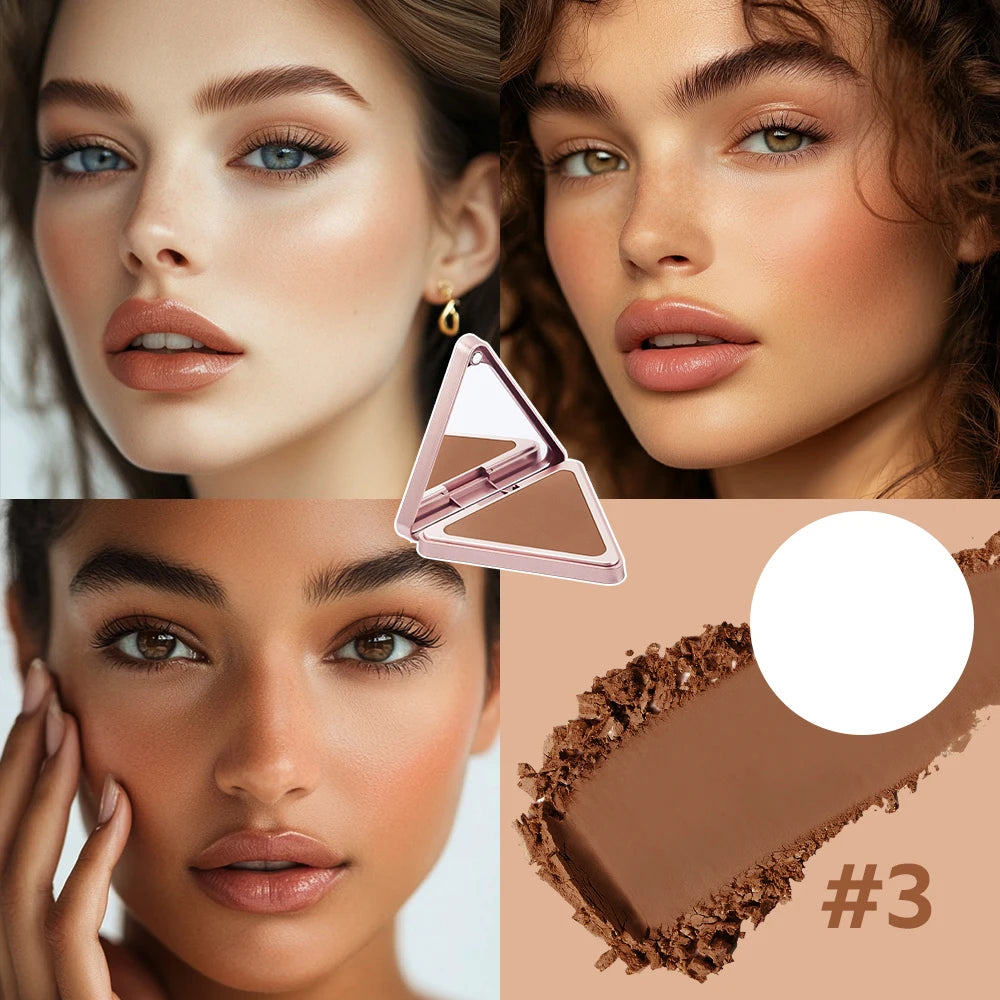 No Limits Matte Bronzer Shading Face Blusher Long Lasting Matte Plumps Appearance reduce Pores And Shine Control Cosmetics