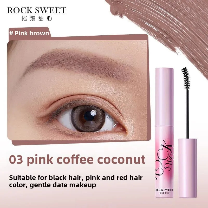 ROCK SWEET eyebrow dye lasting waterproof and sweat-proof natural three-dimensional wild eyebrow pencil