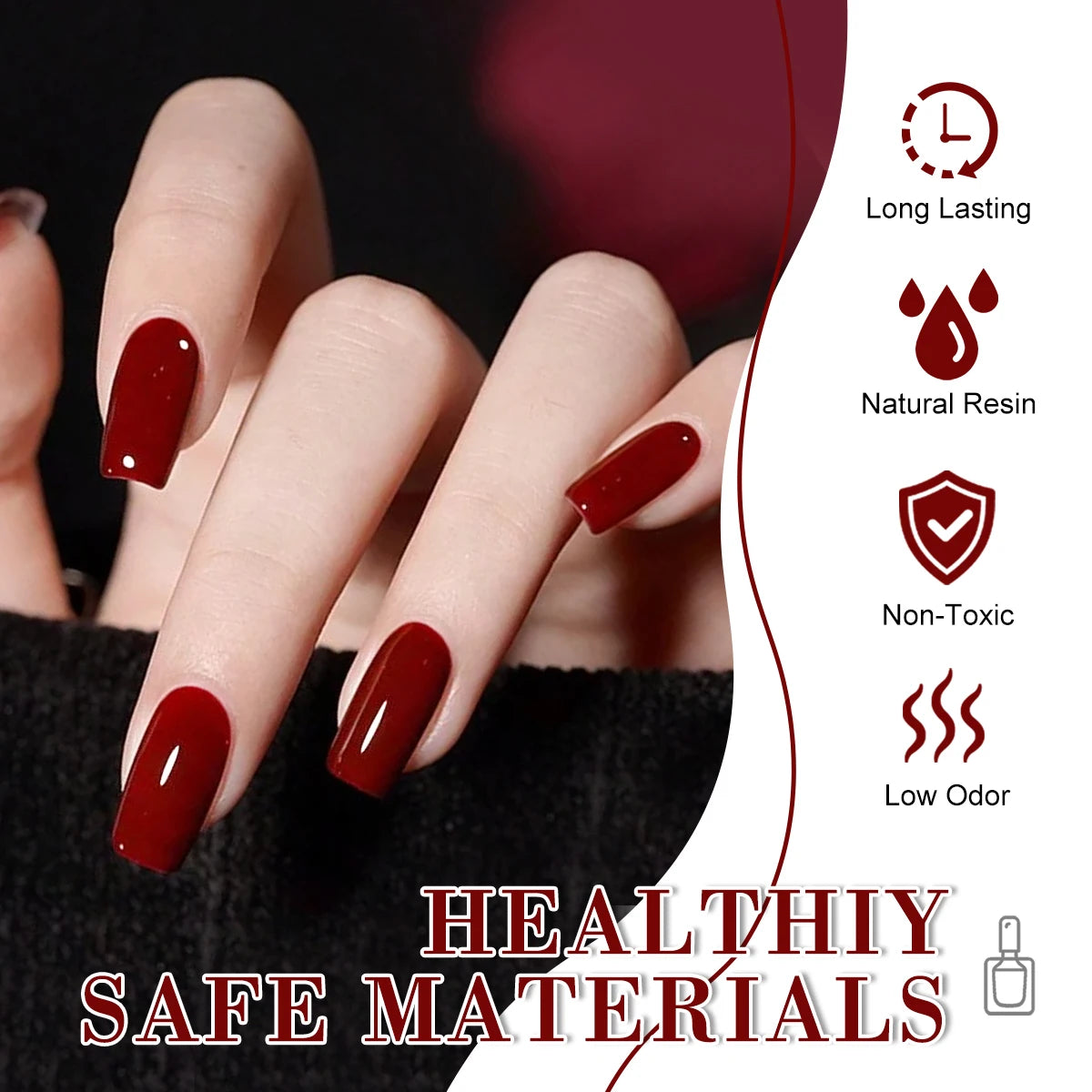 LIMEGIRL 9 Color Gel Nail Polish Set Macaron Color UV LED Soaking Semi-Permanent Gel Varn for Beginners Nail Art Design Gel Kit