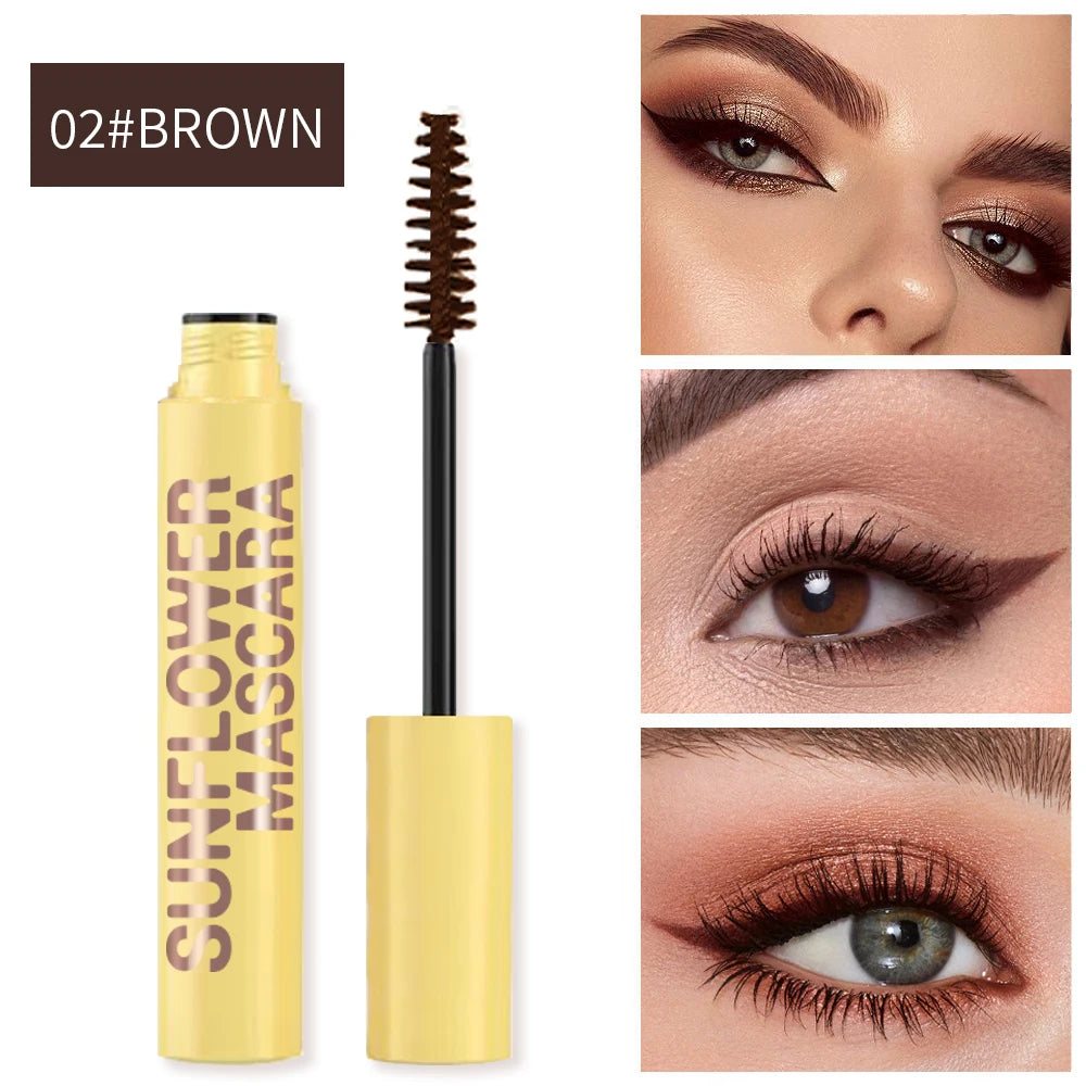 Christmas & Halloween 4D Curling Bubble Volume Mascara – Waterproof, Long-Lasting, Smudge-Proof, Easy to Apply,Unisex Eye Makeup
