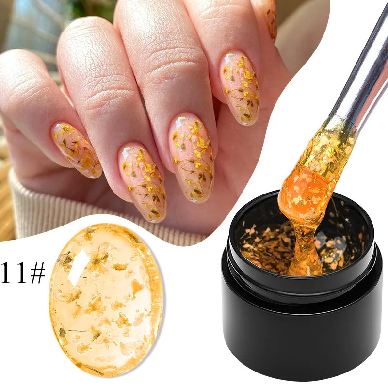 Mtssii 8ml Metallic Painting Nail Gel Polish Gold Silver Creative Elastic Nail Gel for PaintingDrawing Magic Mirror Gel Varnish