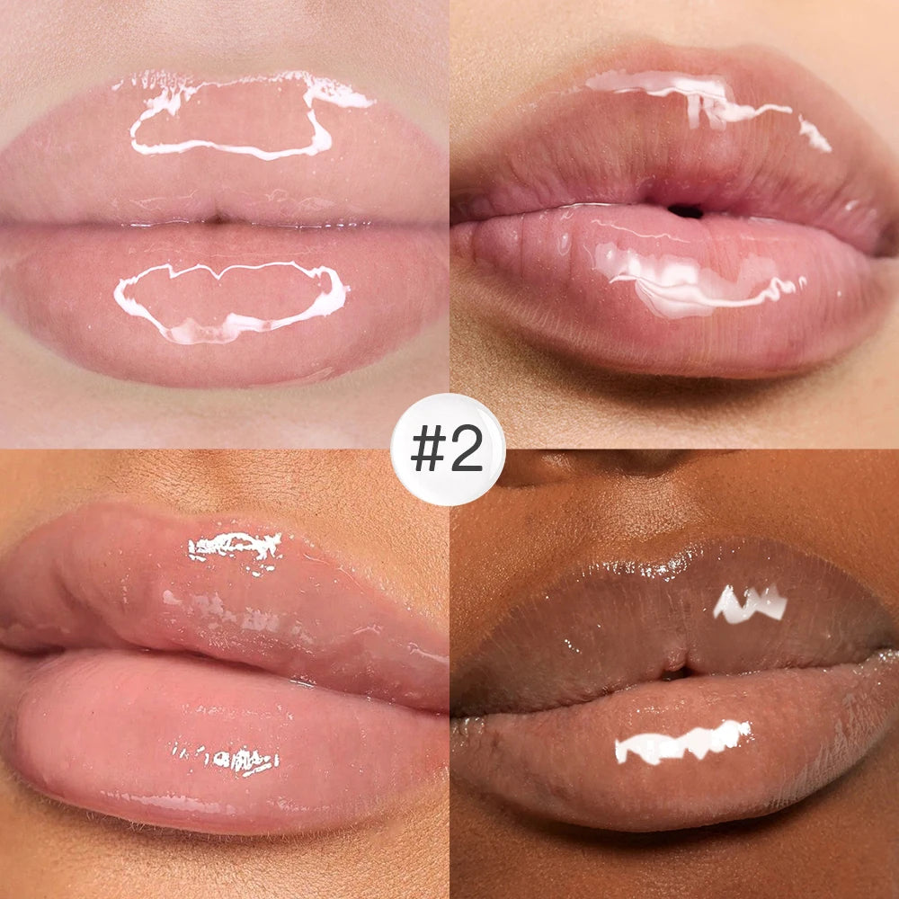 Instant Plumping Lip Oil Plump Lip Oil Hydrating Glossy Non-Drying And Non-Sticky Long-Lasting Moisture Moisturizing Lip Gloss