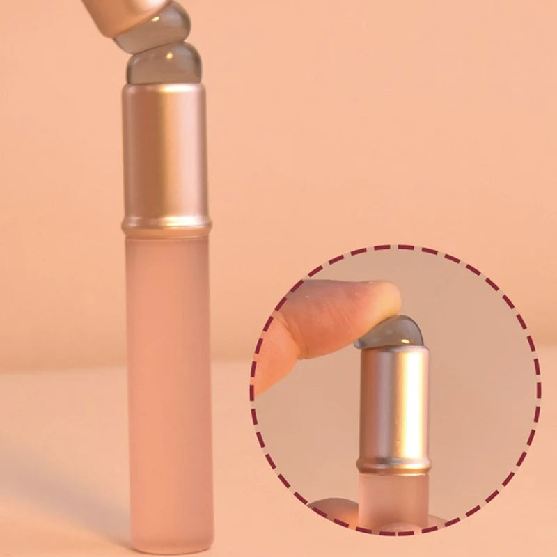 Wholesale1pc Smudge Brush Girls Tools Make Up Women Head Soft Lip Brush Pro Lipstick Silicone Round Cosmetic Brushes Application