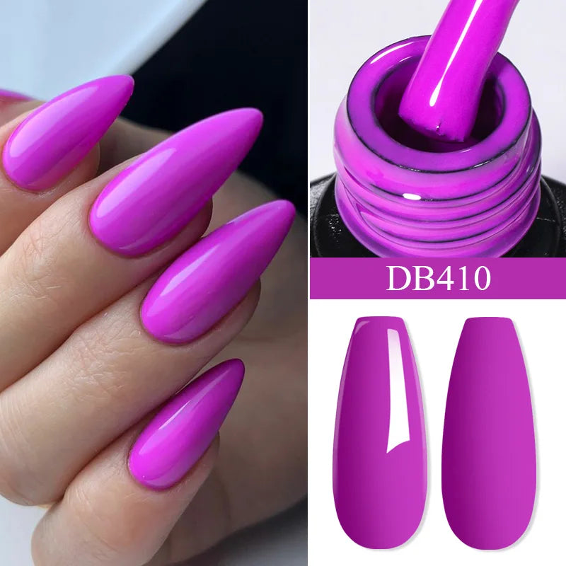 7ML Ice Transparent Glass Bead Moonlight Cat Eye Magnet Gel Nail Polish Jelly Ultra Shine Glitter Semi Permanent Soak Off UV Gel