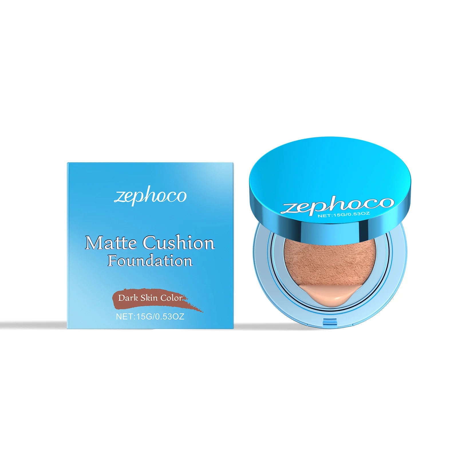 Cushion Foundation Concealer Matte Long Lasting Oil-Control Waterproof CC Cream Nature Whitening Face Makeup Cosmetics BB Cream