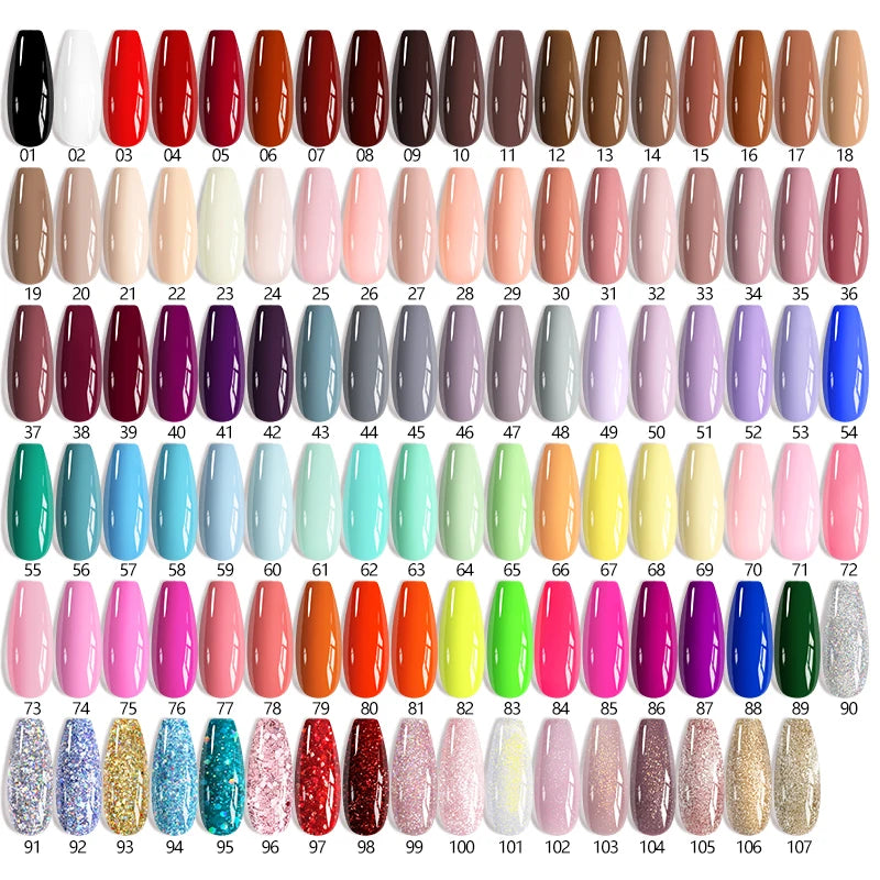 UR SUGAR 7ml All Season Gel Nail Polish Set Nude Pink Red Glitter Semi Permanent UV Gel Kits All For Manicure Soak Off Vernis