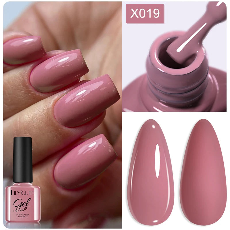LILYCUTE 5ml Super Bright Metallic Painting Liner Gel Nail Polish UV LED Painting Gel Nail Art Drawing Stripe Pull Line UV Gel