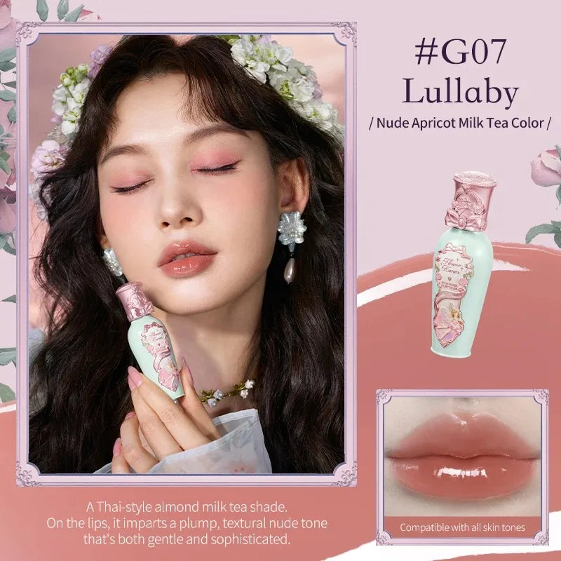 Flower Knows Midsummer Fairytales Collection Coating Film Forming Lip Balm Provides Moisturizing Non Sticky Properties Lip Glow