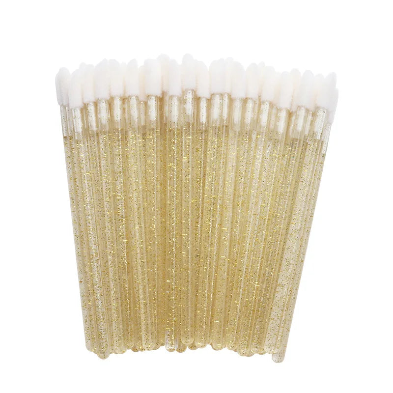 500PCS Lip Wands Applicators Disposable Lip Brush, Lipstick Brush Lip Gloss Applicator Wands Wholesale of Makeup Tools