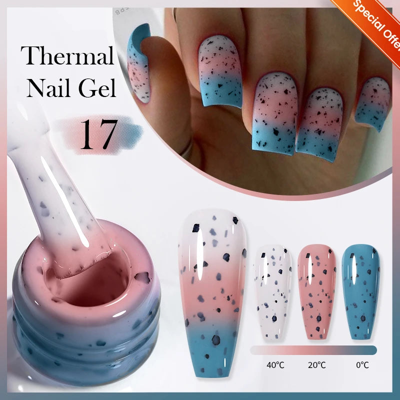 BORN PRETTY 10ml Sliver Carat Mirage Reflective Glitter Gel Nail Polish Sparkling Ultra Shine Soak Off UV Nail Art Gel Varnish