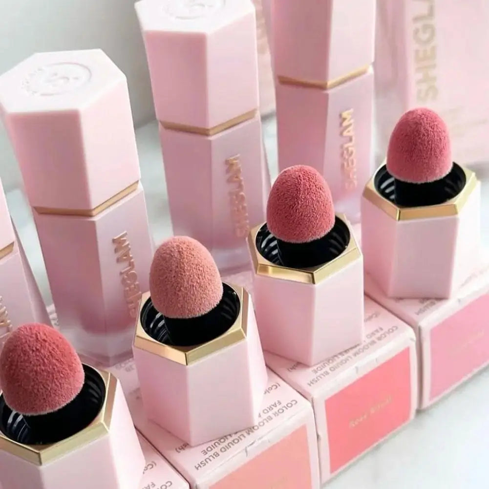 SHEGLAM make up Liquid Blush Facial Nourishing Blusher Gel Cream Multi-purpose Lip Gloss Makeup Blush wholesale highlighter
