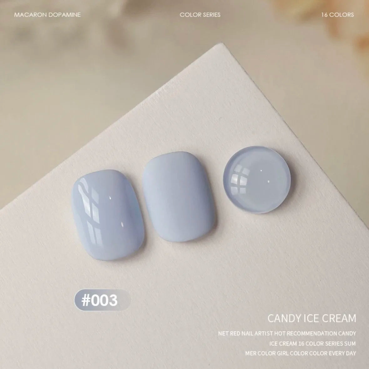 MIANEL 12ML 1-6PCS 2026 New Release Jelly Dopamine Candy Gel Nail Polish - Multi-Color Nude Sheer Finish Bestseller