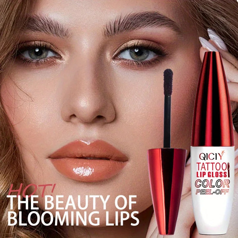 Peel-off Lipgloss Matte Natural Mist Lip Tinted Waterproof  Long Lasting Lipstick Makeup Tear Contour Stain Cosmetic