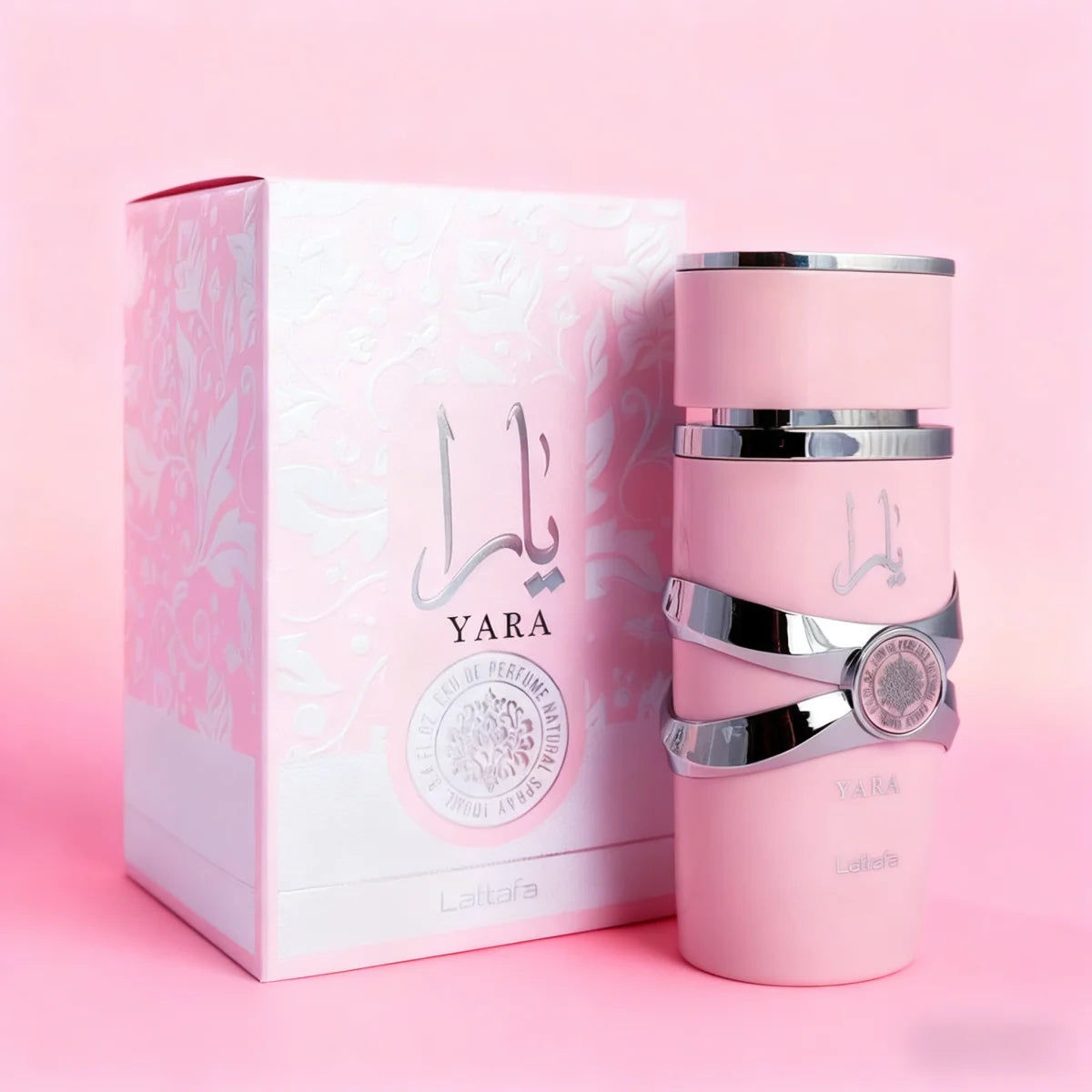 Lattafa Yara - Vanilla, Gourmand, Fruity, Floral - Eau de Parfum Long-Lasting Fragrance for Women, 3.40 Ounce / 100 ml
