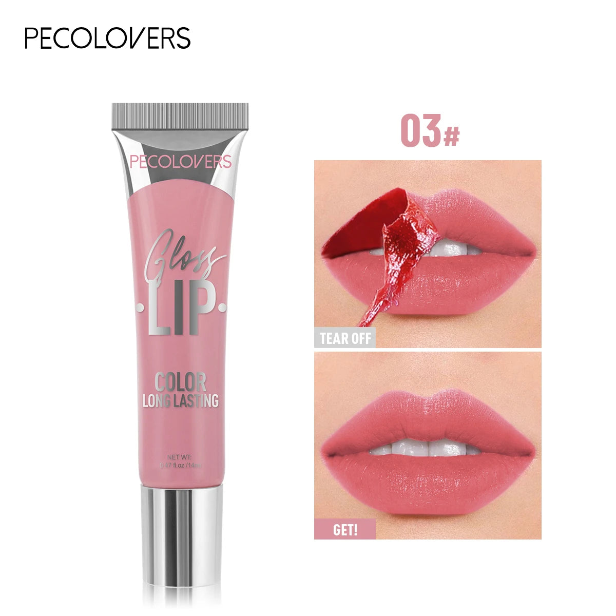Tear-Off Lip Glaze 6 Colors Peel-Off Liquid Lipstick Waterproof Long Lasting Moisturizing Matte Red Lip Gloss Beauty Cosmetics