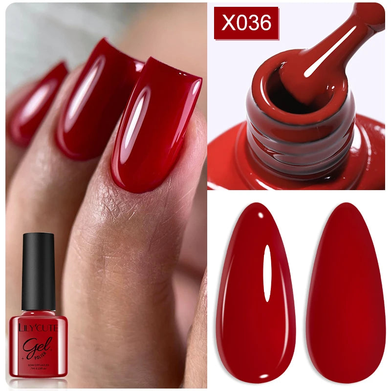 LILYCUTE 5ml Super Bright Metallic Painting Liner Gel Nail Polish UV LED Painting Gel Nail Art Drawing Stripe Pull Line UV Gel