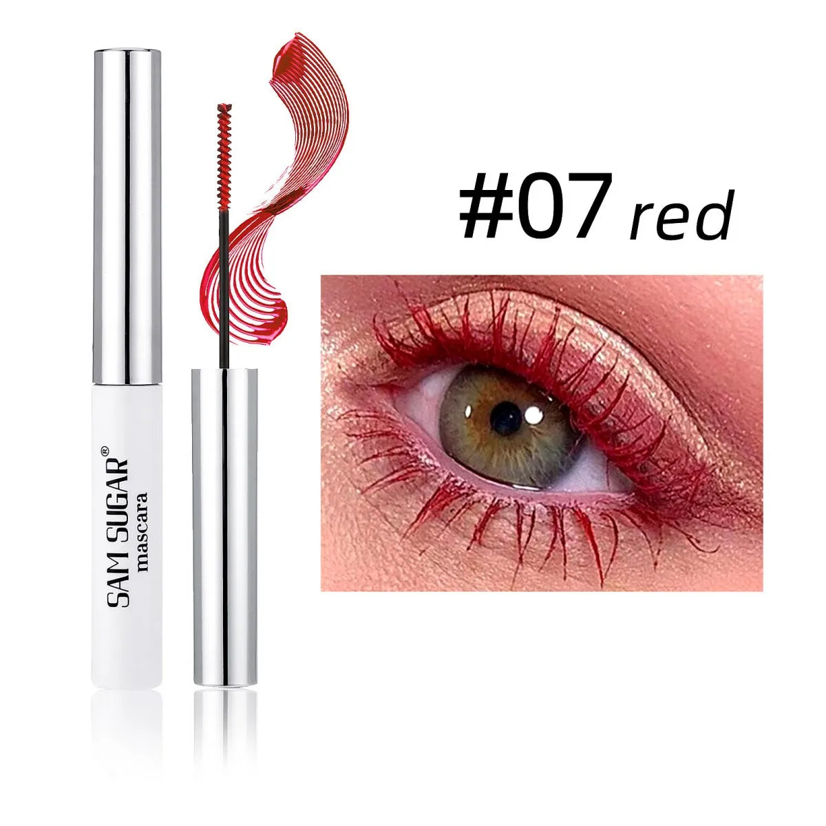 Waterproof Voluminous Colored Mascara - Curling & Lengthening
