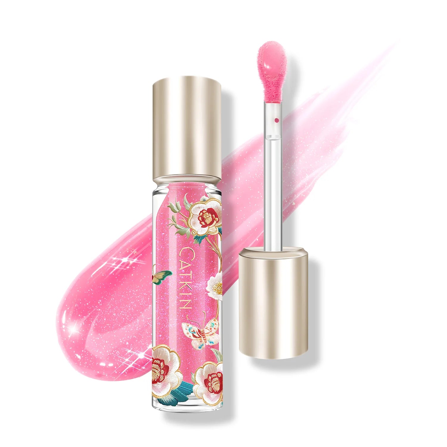 CATKIN Lip Essence Lipstick Lip Glaze Mirror Water Gloss Lip Gloss Moisturizing Glass Dudu Lip Lotion Lip Gloss 3.5g