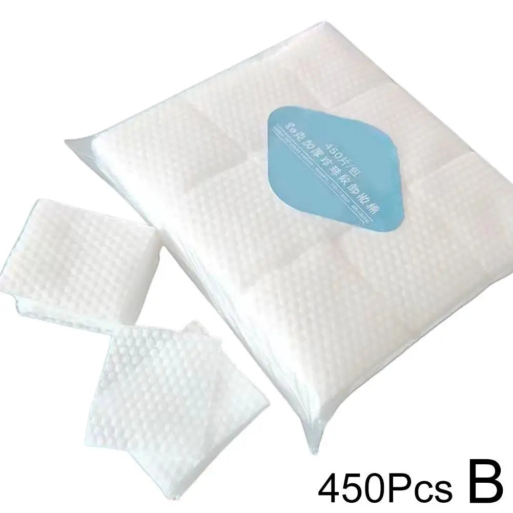 450/500/600PCS Facial Puff Cotton Pads Disposable Makeup Accessories Remover Practical Face Soft Remover Paper