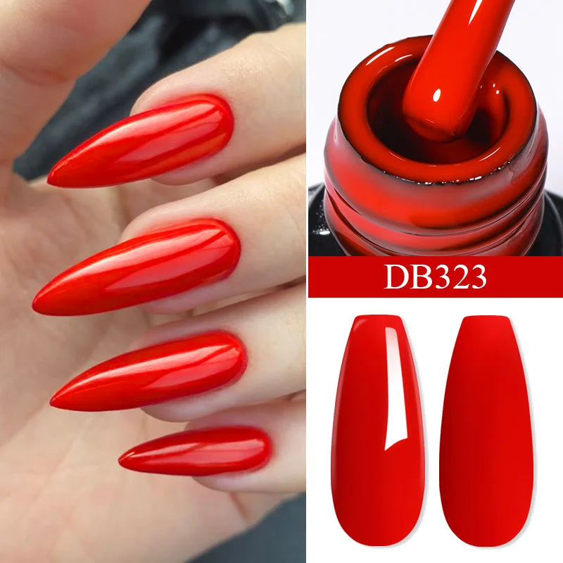7ML Ice Transparent Glass Bead Moonlight Cat Eye Magnet Gel Nail Polish Jelly Ultra Shine Glitter Semi Permanent Soak Off UV Gel