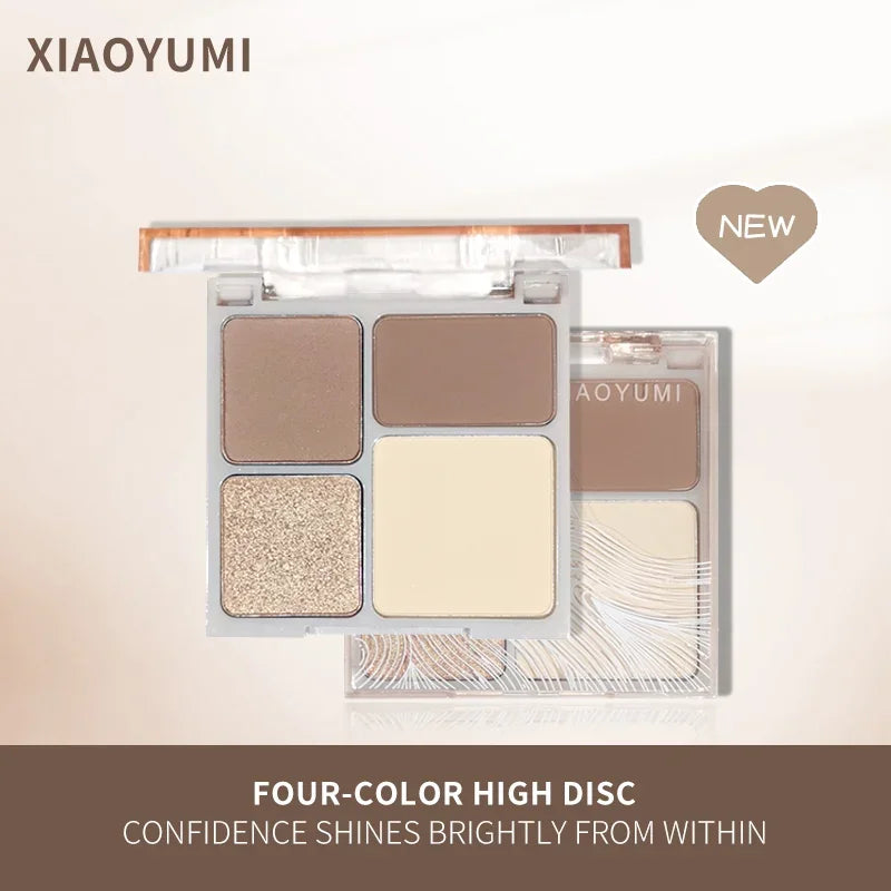 Natural 3D Face Pressed Powder Palette Matte Bronzer Contour Shade Multi-Purpose Highlighter Cosmetics Gift