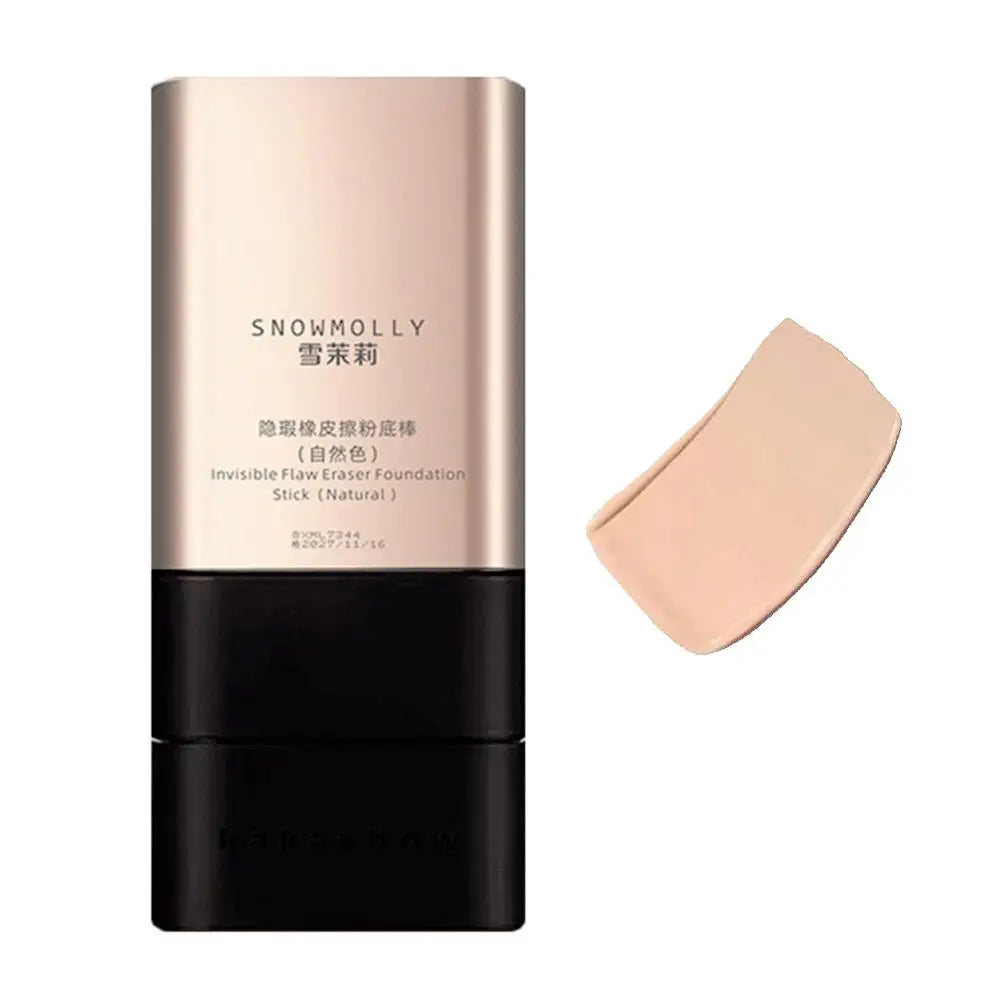 1/2PCS 2 in 1 Lightweight Foundation Stick Radiant Long-Lasting Full Coverage Hydrating Natural Finish Foundation Stick Makeup