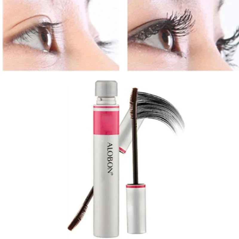 Mascara Curl Eyelash Extension Colossal Mascara Volume Makeup 1pc Black Ink Alobon 3d Fiber Lashes