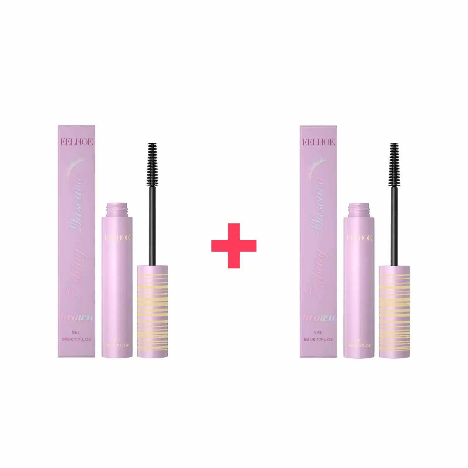 Eelhoe Curling Mascara Series Keep Thicking Lengthening Eyelashes Extension Volume Makeup Cosmetics Waterproof Black Mascara 5ml