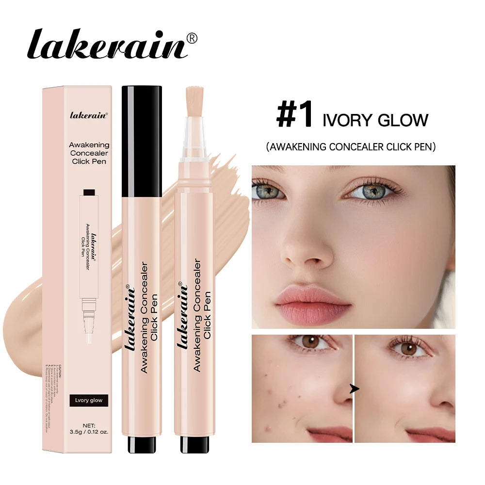 Liquid Press Concealer Click Pen - Brightening Face Makeup 3.5g