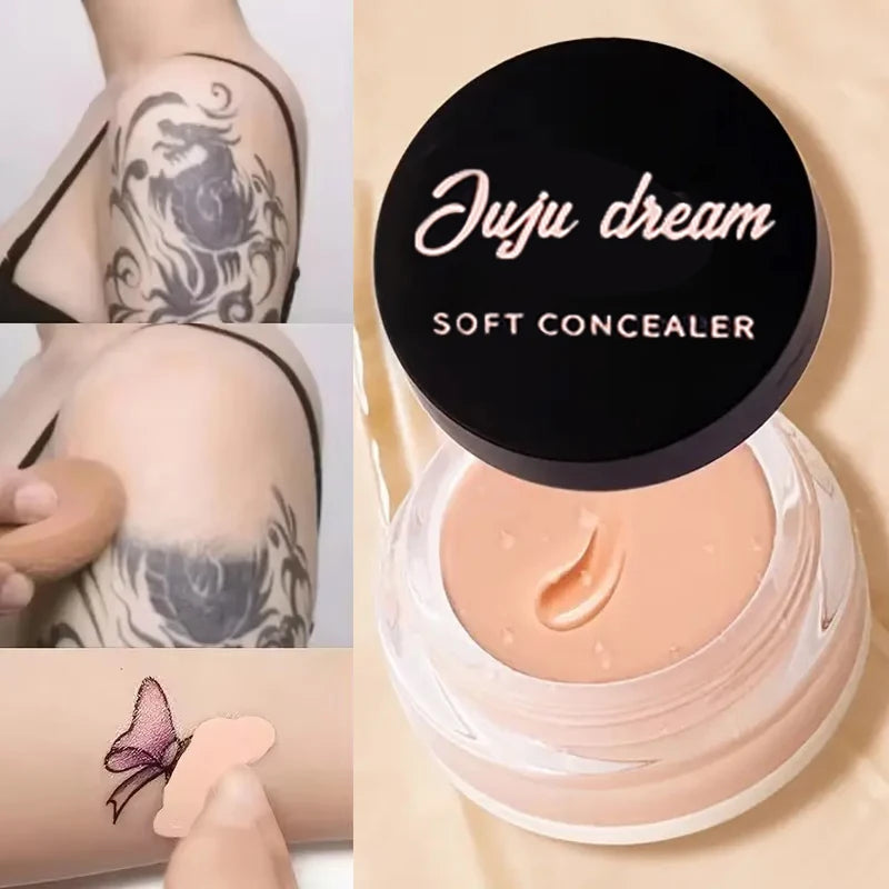 Waterproof Full Coverage Concealer Cream - Tattoo & Scar Cover 3g